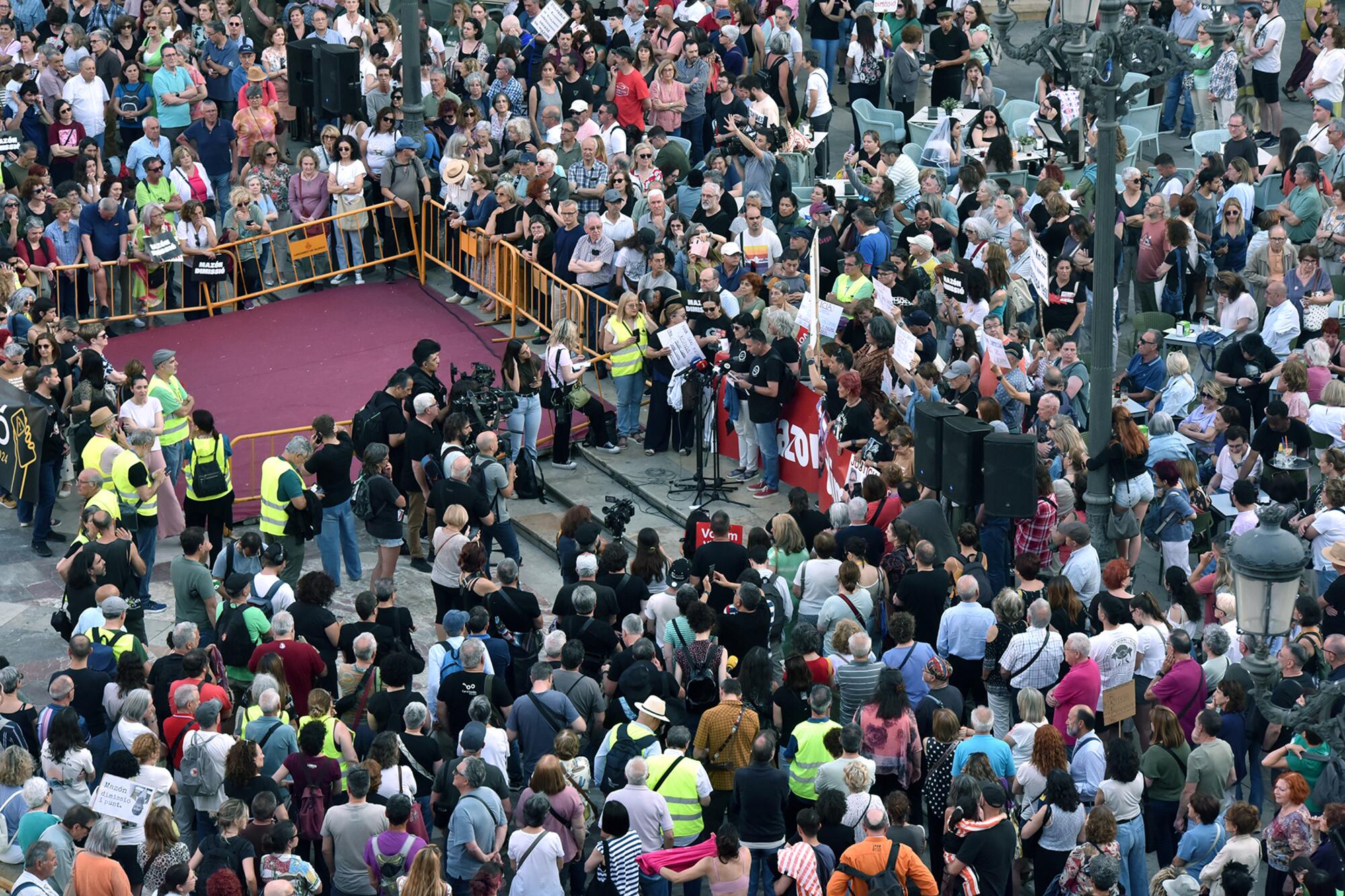 Séptima manifestación Mazón Dimisisó, dia de la huelga - 9